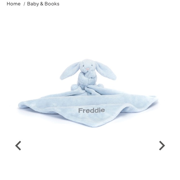NWT JELLYCAT Personalized Bashful Blue
Bunny Soother - Picture 1 of 10